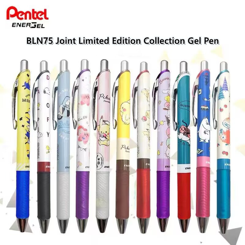 Pentel Pen Energel - 1pcs Pentel BLN75 Quick-drying Black Gel