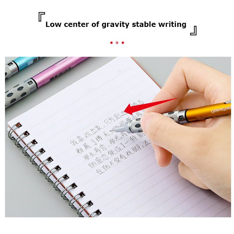 Pentel GRAPHGEAR 1000 Mechanic - Pentel Pen Graphgear ulasan dan harga