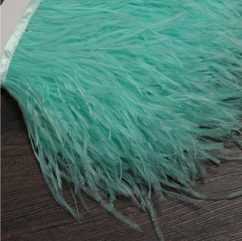 13-18CM 6M Ostrich Feather tri - Feather Trim Marabou ulasan dan harga