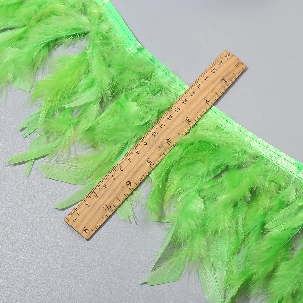 10Meters 15-20cm Turkey Feathe - Feather Trim Marabou ulasan dan harga