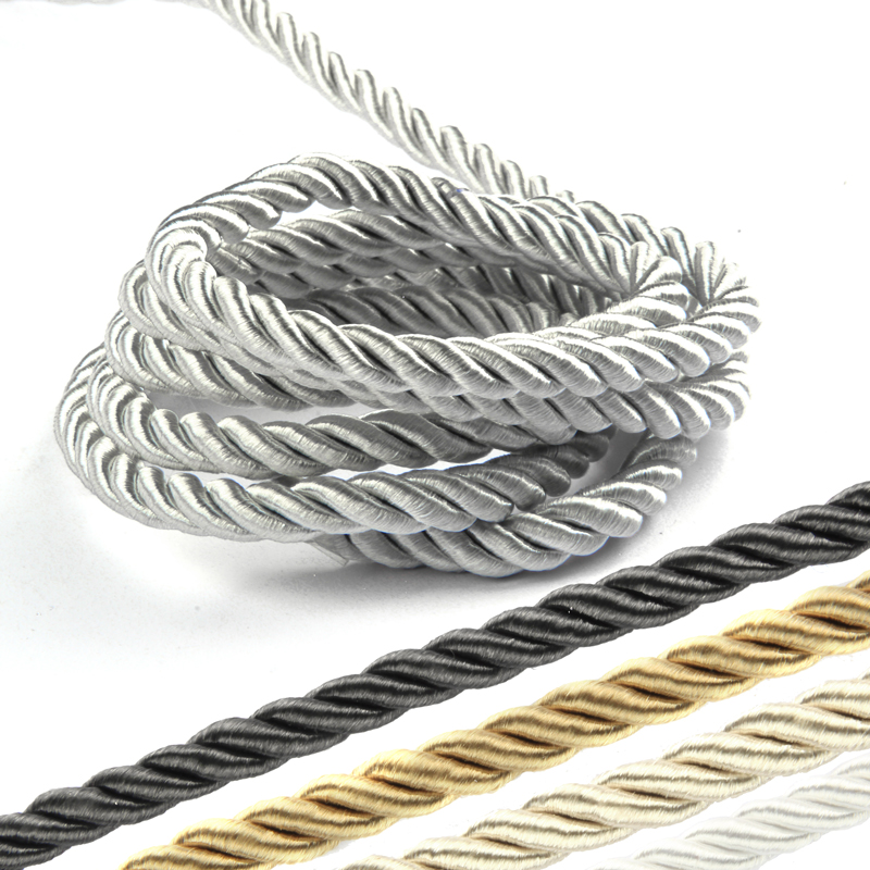 5YD/Lot 8mm Twisted Trim Cord  - Cord Trim Twisted ulasan dan harga