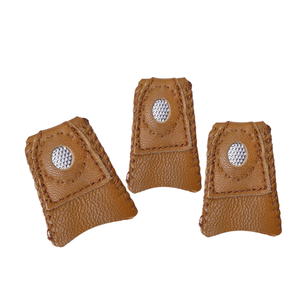1Pcs Premium Sheepskin Thimble - Embroidery Craft ulasan dan harga