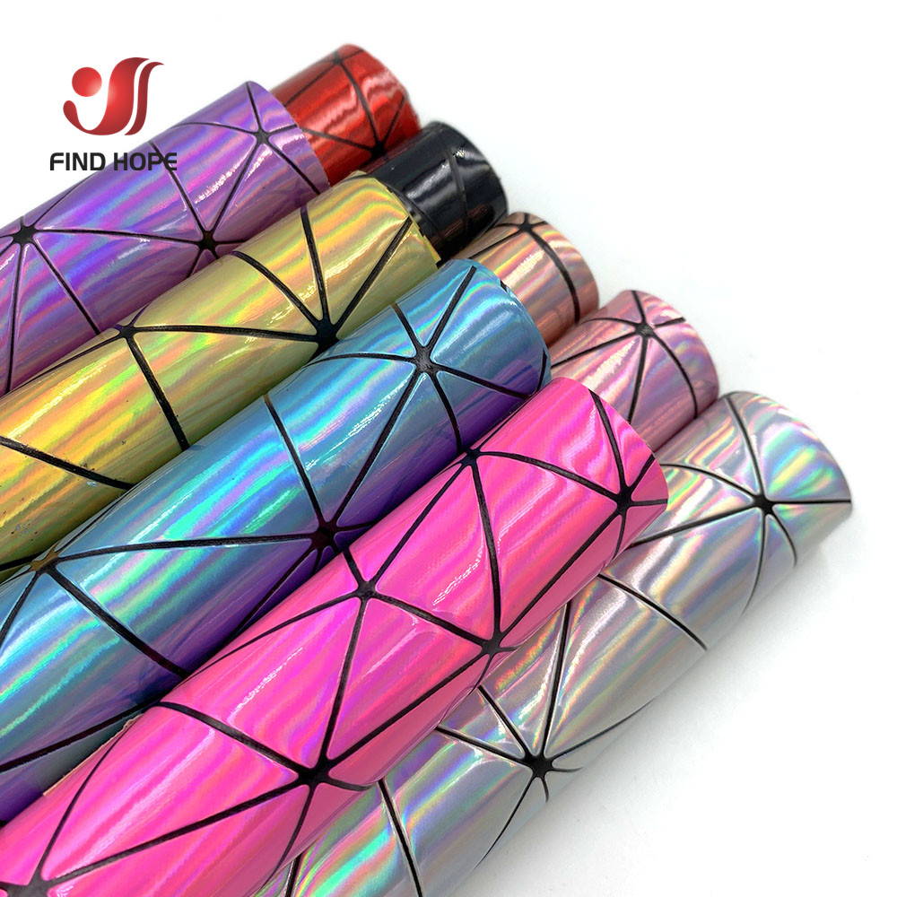 19in x 47in Laser Geometric Ab - Glitter Vinyl Roll ulasan dan harga