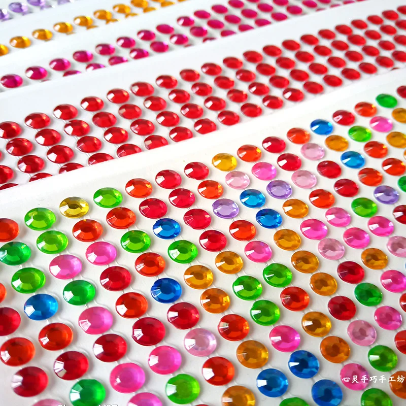 900/504Pcs Bling Acrylic Rhine - Embellishment Glue Craft ulasan dan harga