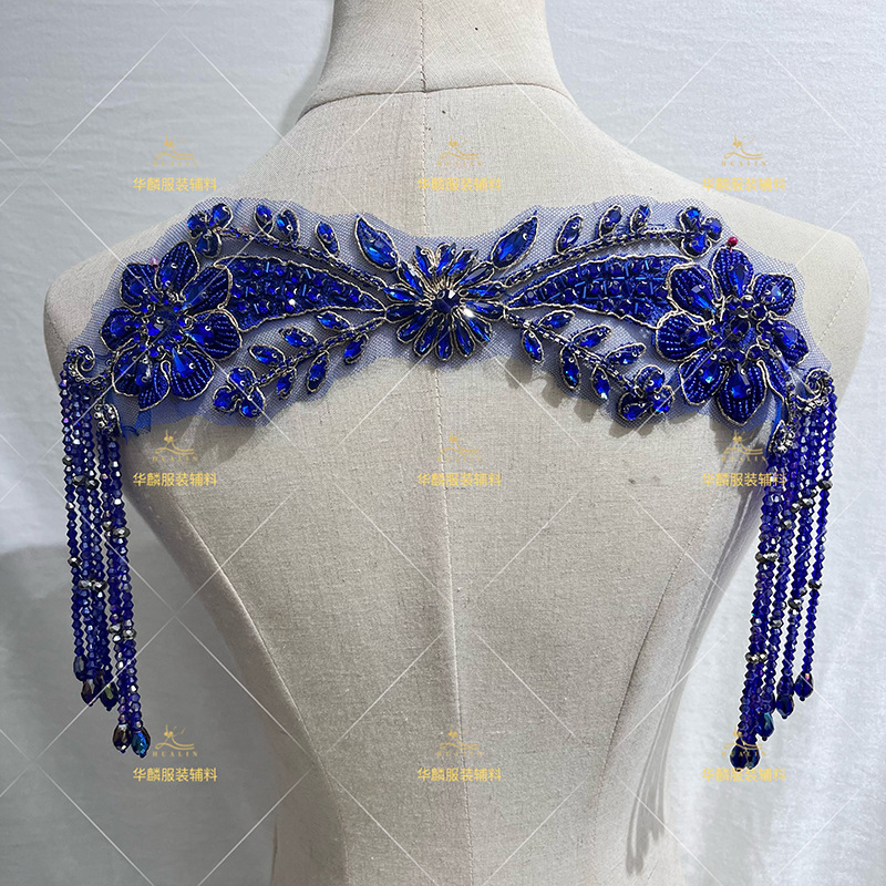 Hand Beaded Fringe Trim with P - Beaded Trim Fringe ulasan dan harga