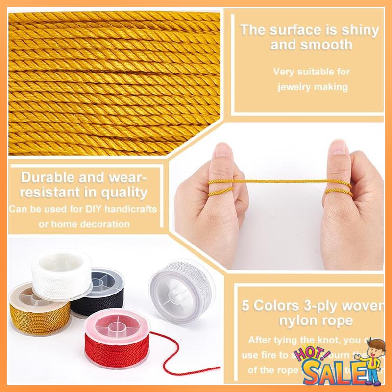AB68 Twisted Nylon Cord 3-Ply  - Cord Trim Twisted ulasan dan harga