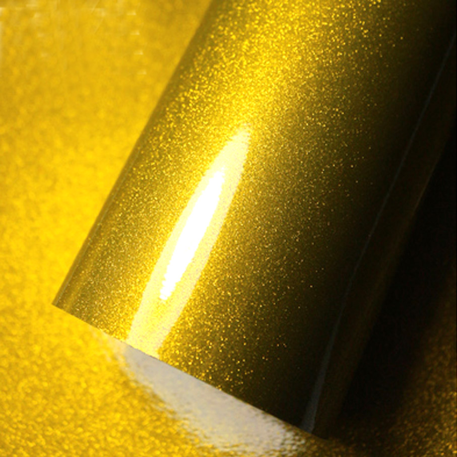 12/30/50/58CMX100CM/LOT Gold H - Glitter Vinyl Roll ulasan dan harga