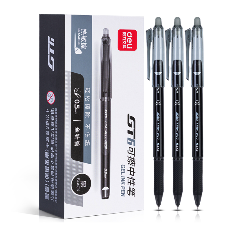 Deli Erasable Gel Pen 0.5mm Po - Pentel Pen Energel ulasan dan harga