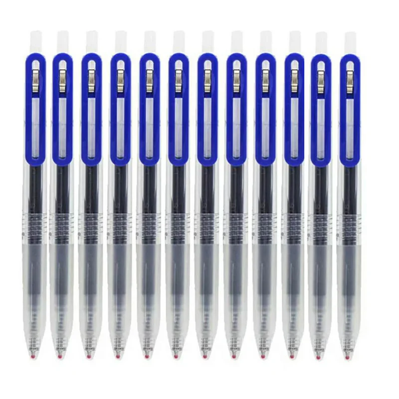 1/3Pcs/Set 0.5mm Gel Pens Stud - Muji Stationery Gel Pen ulasan dan harga