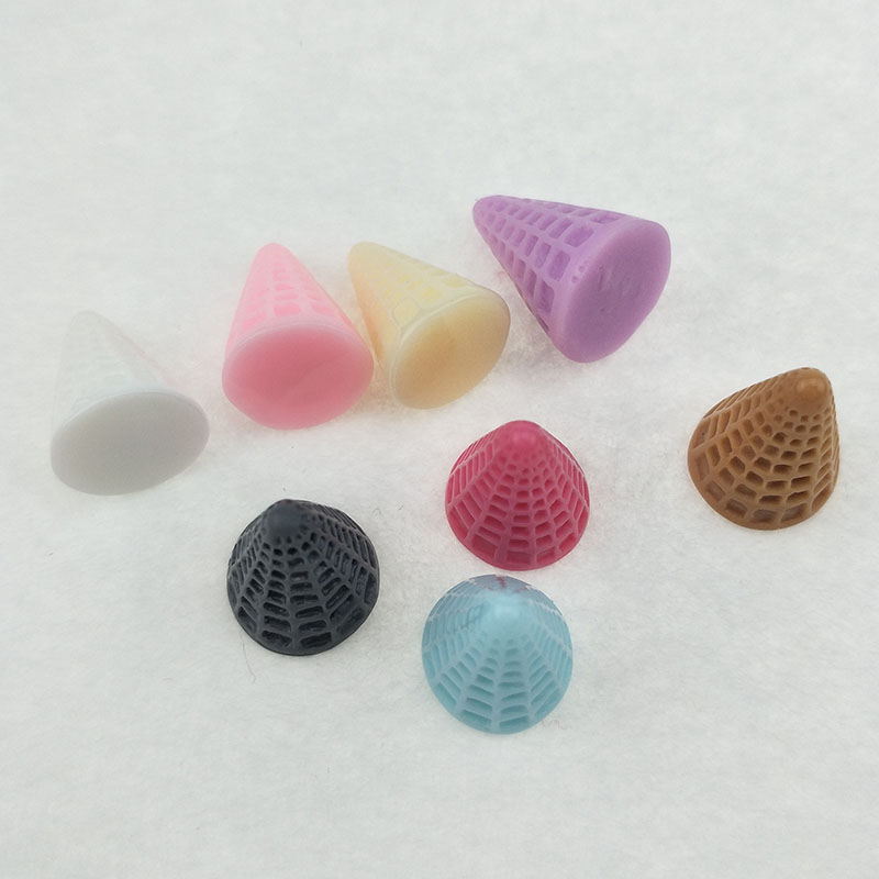 40pcs/lot 1.5*2cm Resin Ice cr - Embellishment Glue Craft ulasan dan harga