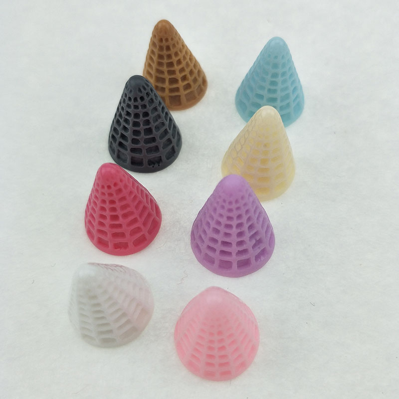 40pcs/lot 1.5*2cm Resin Ice cr - Embellishment Glue Craft ulasan dan harga