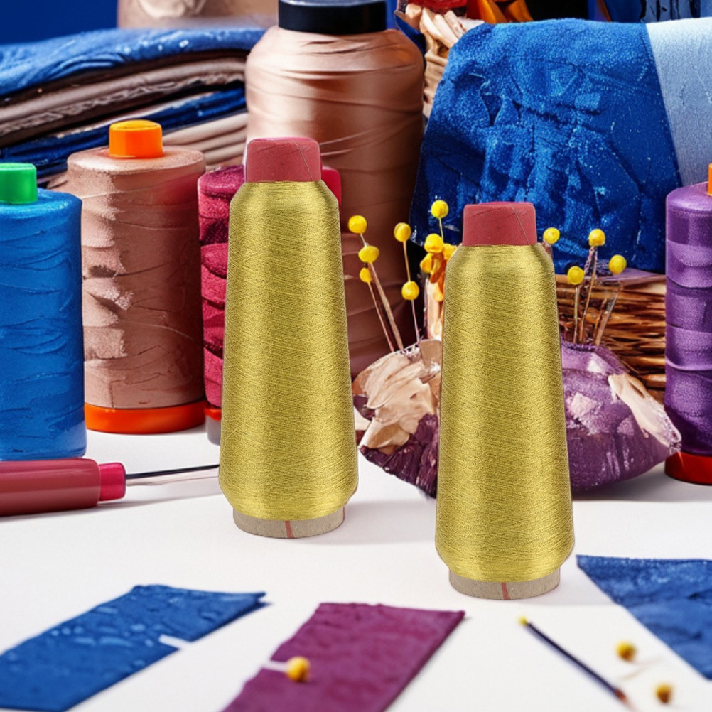 2 Rolls Premium Golden Metalli - Embroidery Craft ulasan dan harga