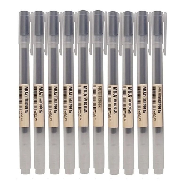 6/8Pcs/Set Kawaii MUJIs Gel Pe - Muji Stationery Gel Pen ulasan dan harga