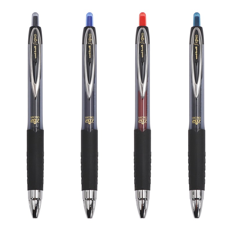 uni-ball 61256 Signo Gel 207 R - Pentel Pen Energel ulasan dan harga