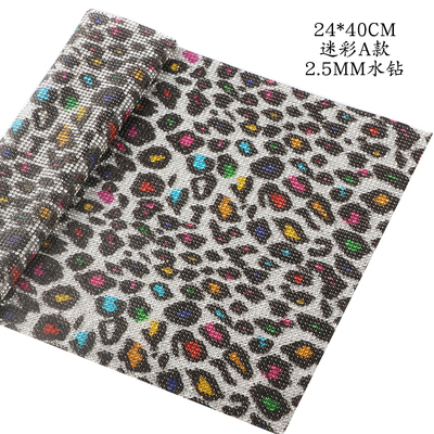 hotfix leopard bling rhineston - Hotfix Rhinestone Sheet ulasan dan harga