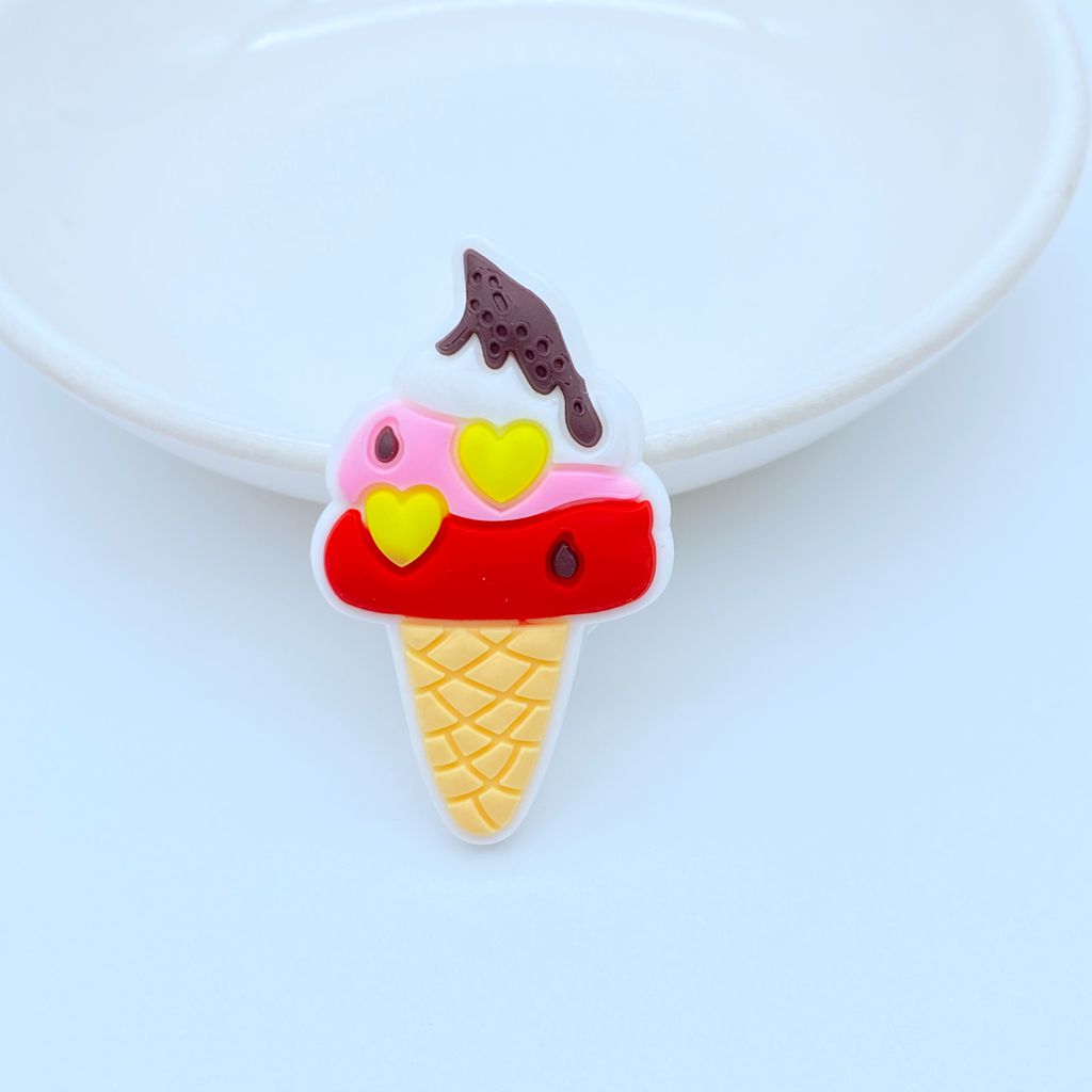 10/20pcs Cute Ice Cream Series - Embellishment Glue Craft ulasan dan harga