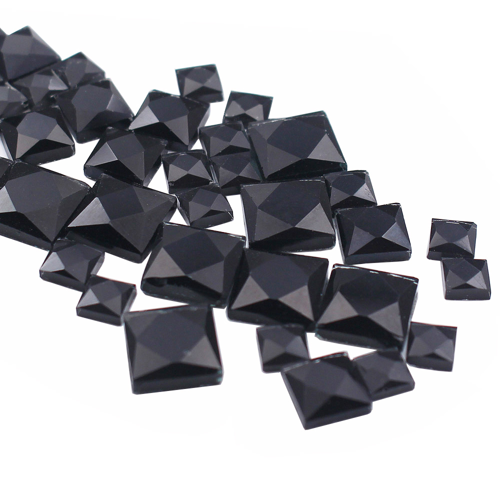 5mm 8mm 10mm Rhinestones Squar - Hotfix Rhinestone Sheet ulasan dan harga