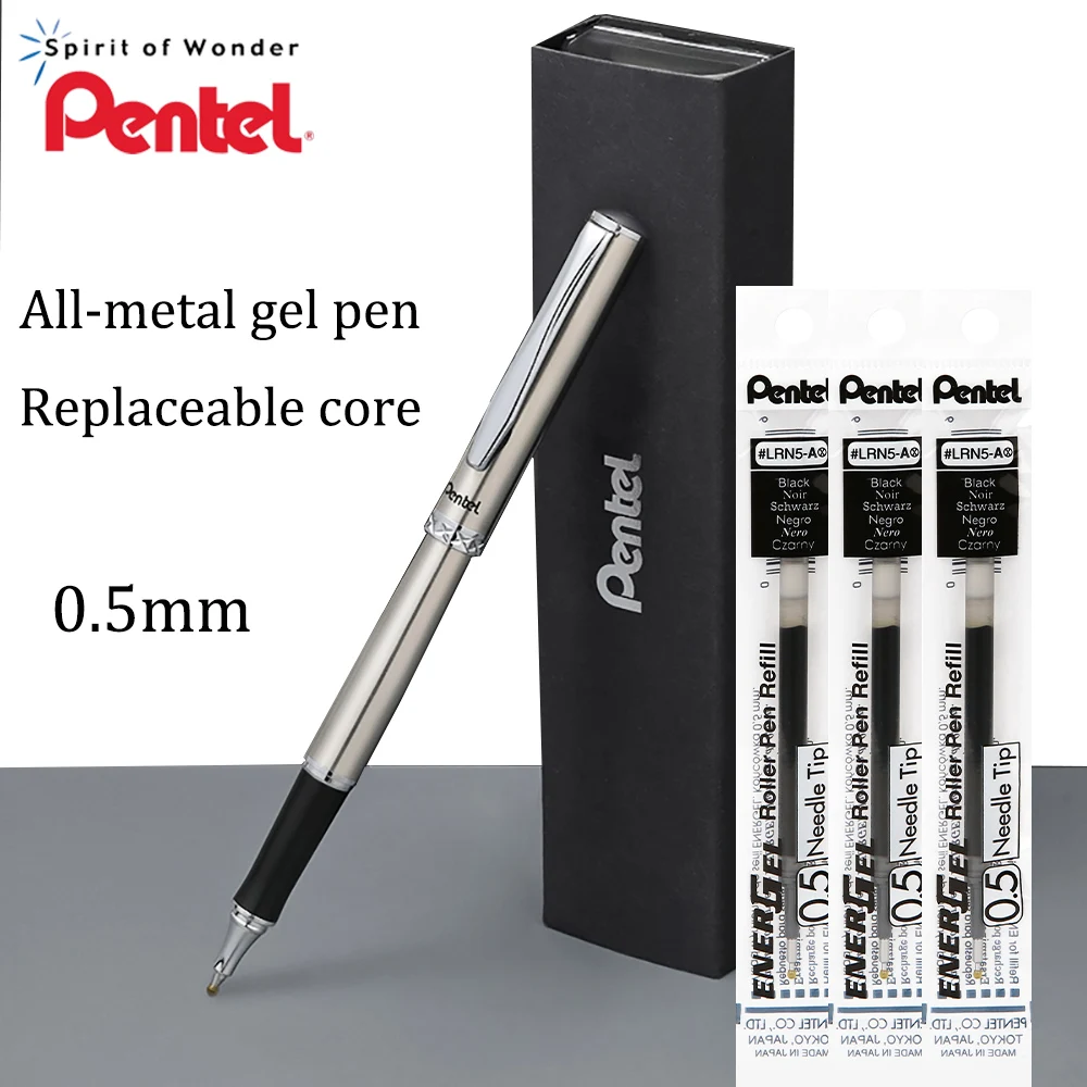 Japanese Pentel Metal Gel Pen  - Pentel Pen Energel ulasan dan harga