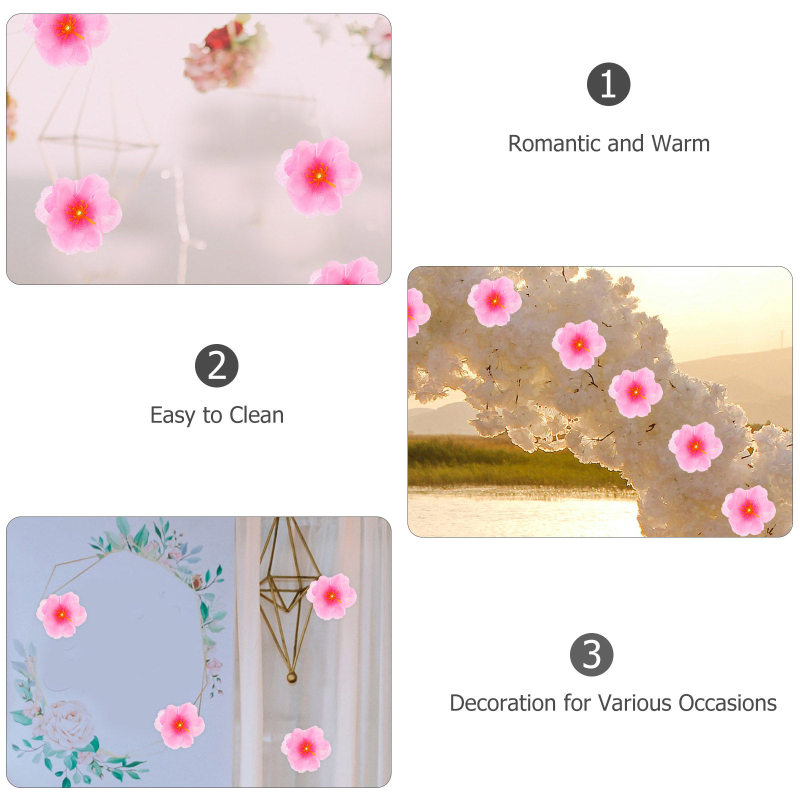 100Pcs Embellishments Fabric C - Craft Embellishment ulasan dan harga