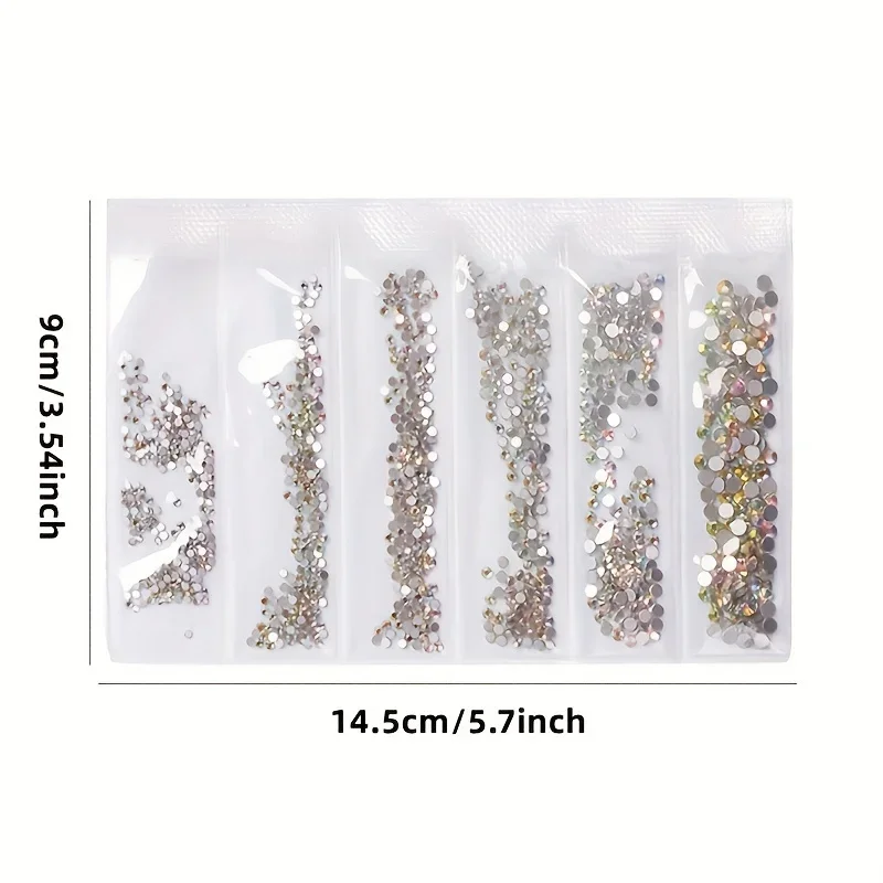 SWAGPICK SS3-10 Mix White AB G - Hotfix Rhinestone Sheet ulasan dan harga