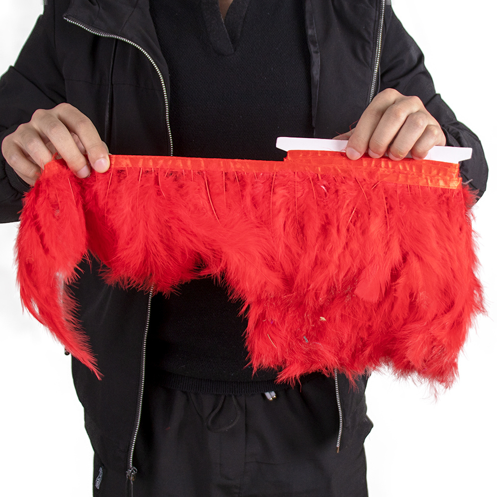 1M Fluffy Turkey Marabou Feath - Feather Trim Marabou ulasan dan harga