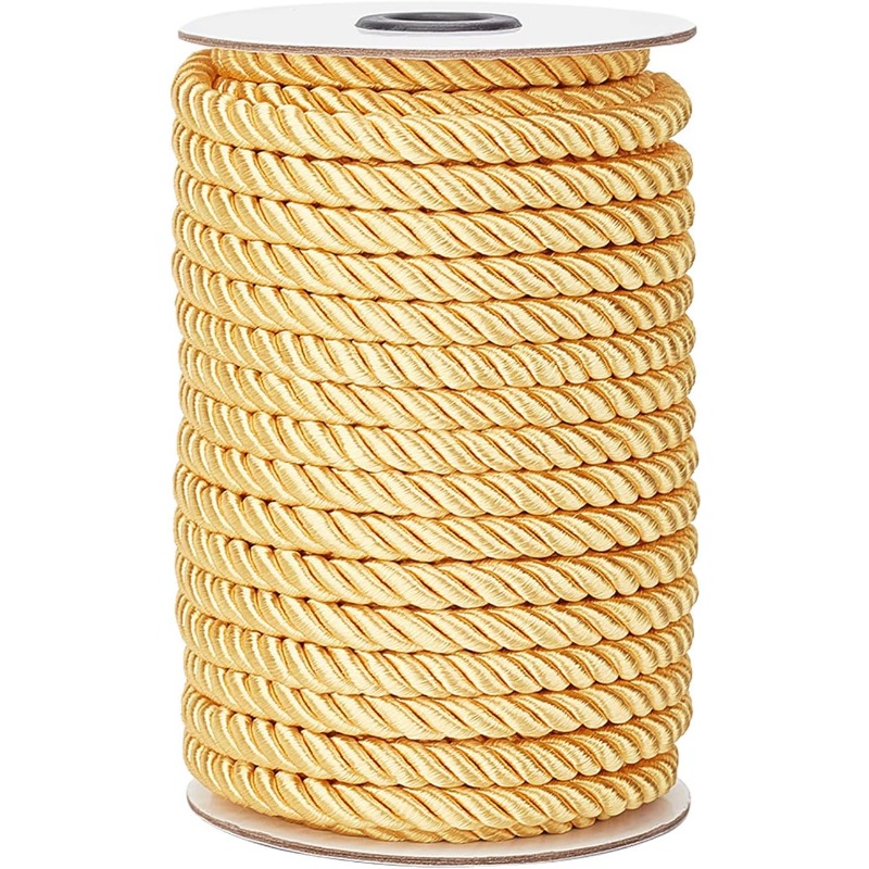 1Roll 8mm 20 Yards Twisted Cor - Cord Trim Twisted ulasan dan harga