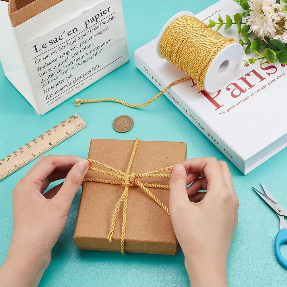 1 Roll 32 Yards Twisted Cord T - Cord Trim Twisted ulasan dan harga