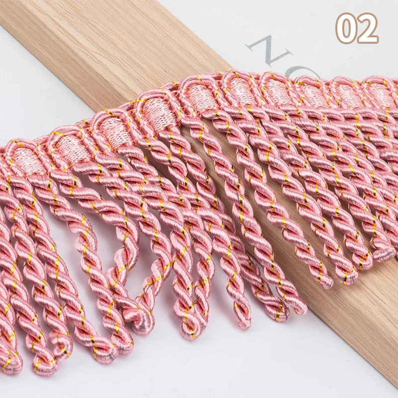 7cm Sofa Fringe Lace Pillow Cu - Cord Trim Twisted ulasan dan harga