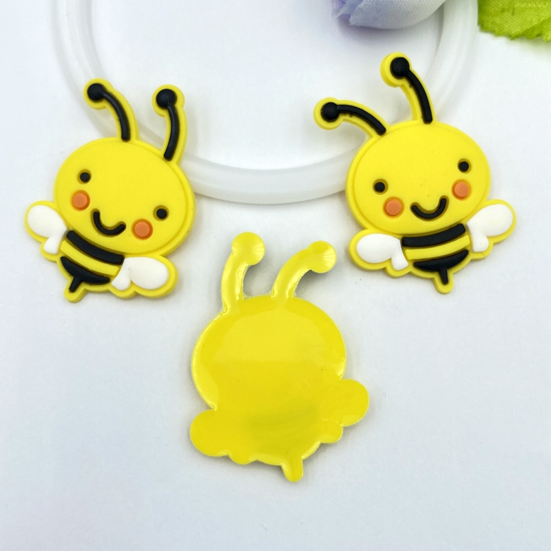 10/20/30pcs cute PVC bee flexi - Embellishment Glue Craft ulasan dan harga