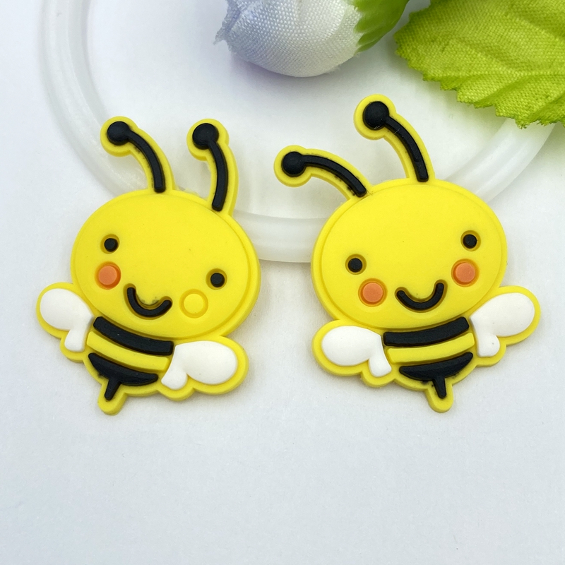 10/20/30pcs cute PVC bee flexi - Embellishment Glue Craft ulasan dan harga