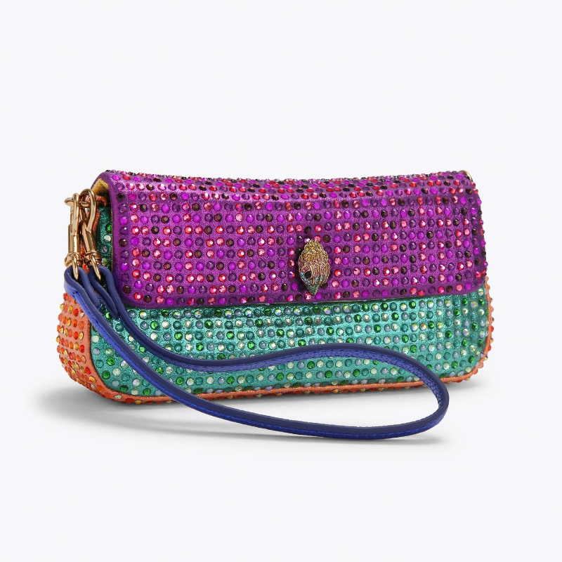 Luxury Pickle Shoulder Bag Wom - Sequin Fabric Panel ulasan dan harga