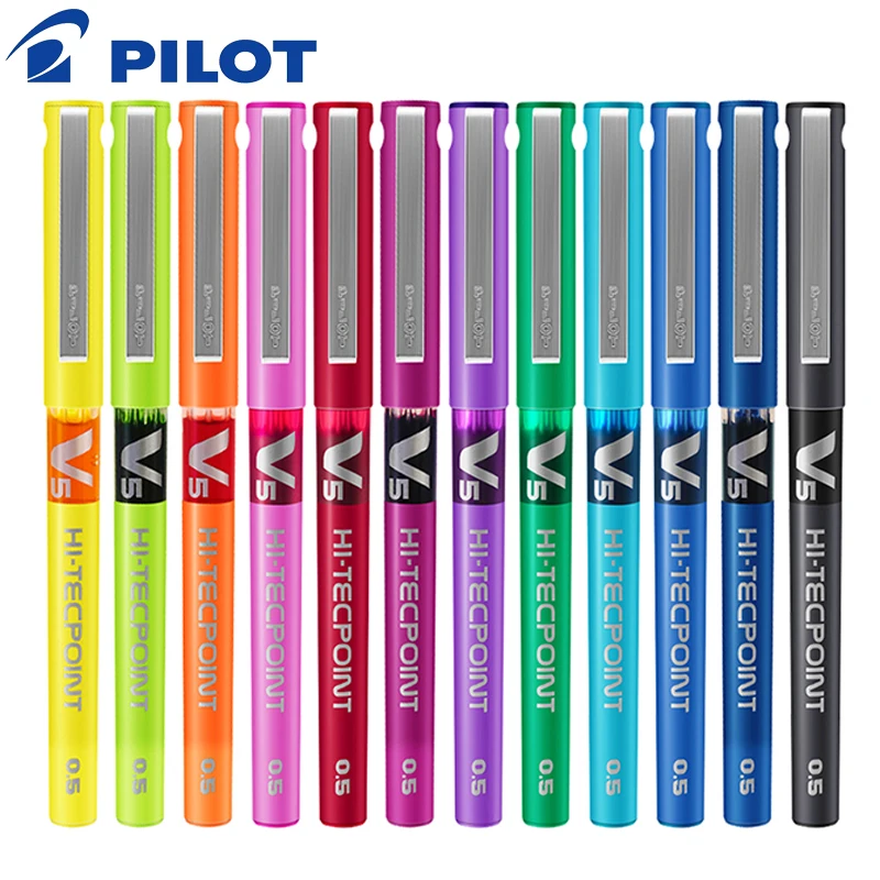 6/12 PILOT  Full Needle Gel Pe - Pilot Pen V5 ulasan dan harga