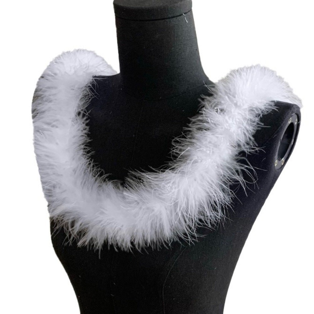 2 Meter Marabou Feather Boa Fa - Feather Trim Marabou ulasan dan harga