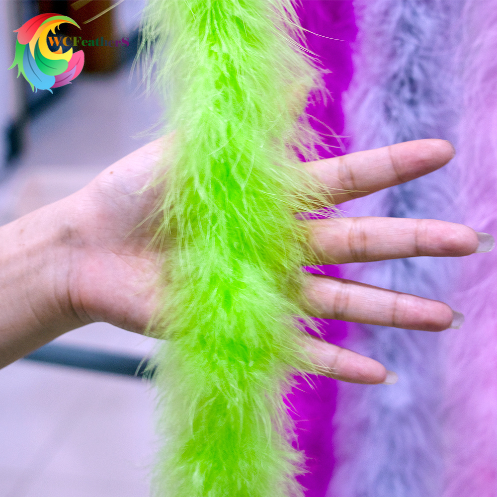 Natural Marabou Feather Trim 2 - Feather Trim Marabou ulasan dan harga