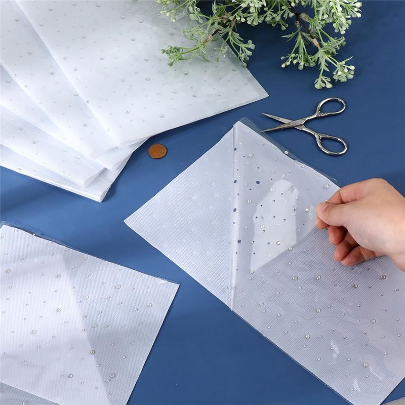 AEE8-10 Sheet Iron-On Rhinesto - Hotfix Rhinestone Sheet ulasan dan harga