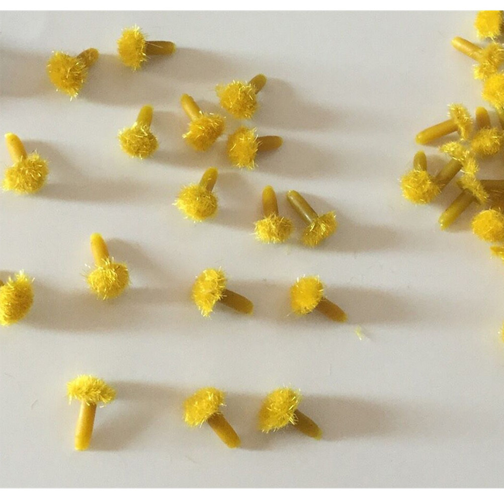200Pcs Sunflower Stamens Simul - Embellishment Crafts ulasan dan harga