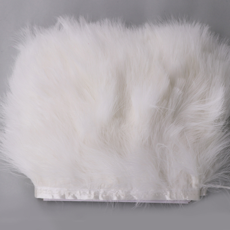 Black White Turkey Feathers Tr - Feather Trim Marabou ulasan dan harga