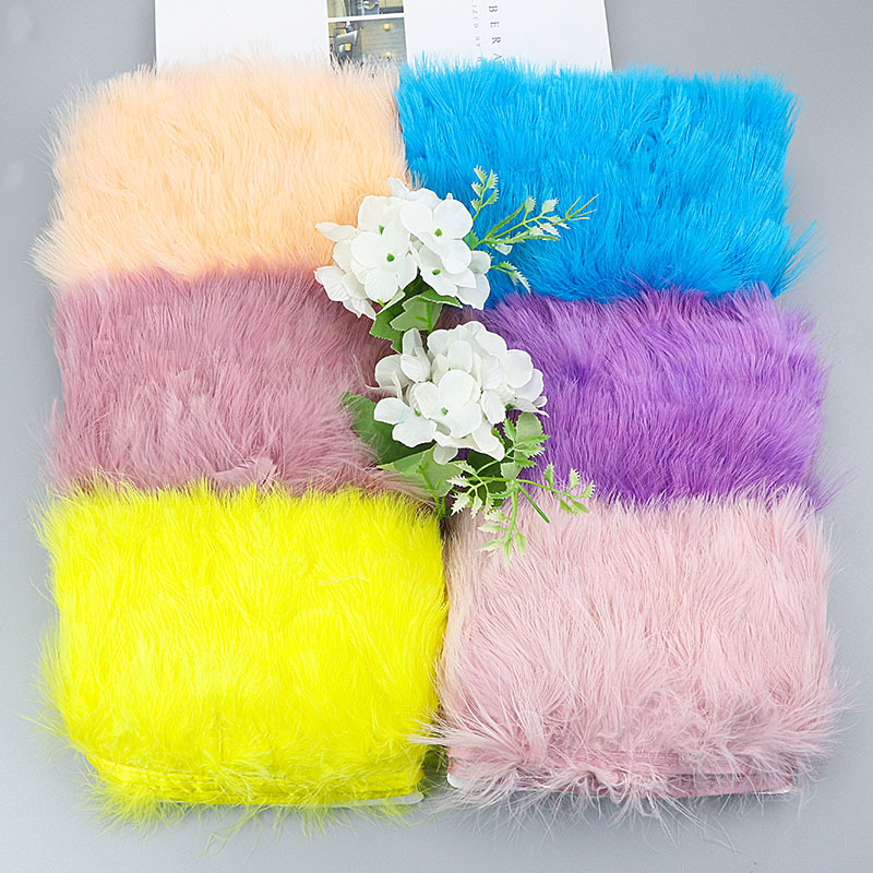 Black White Turkey Feathers Tr - Feather Trim Marabou ulasan dan harga