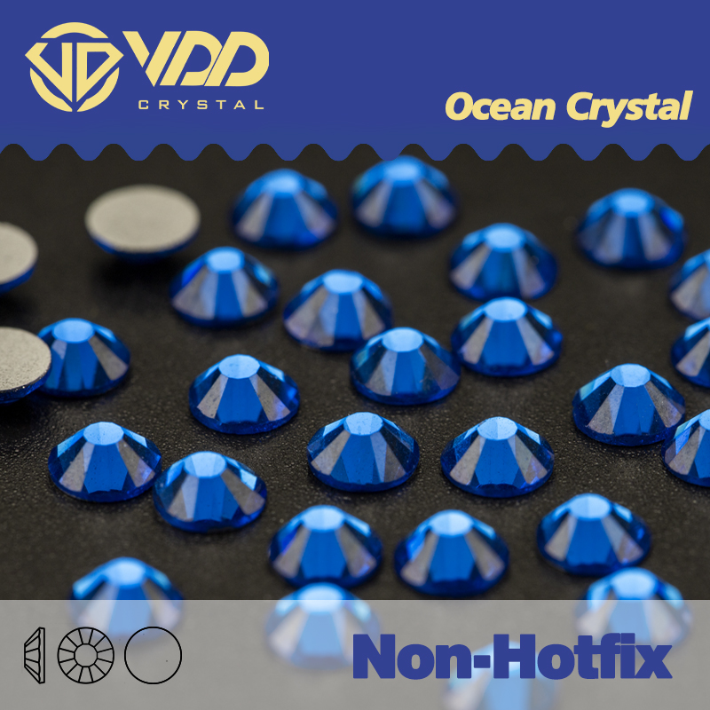 VDD 029 Capri Blue  Rhinestone - Hotfix Rhinestone Sheet ulasan dan harga