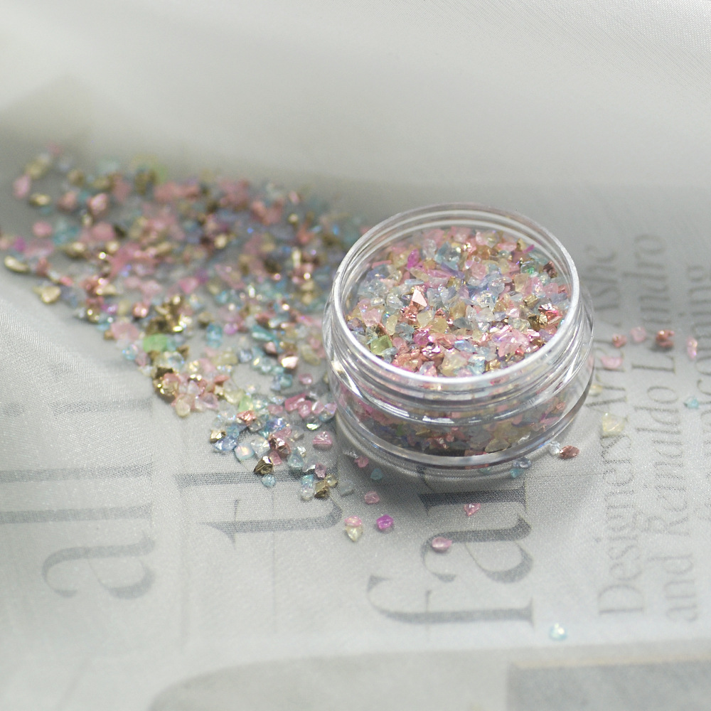 DIY Seashell Resin Gems Irregu - Embellishment Glue Craft ulasan dan harga