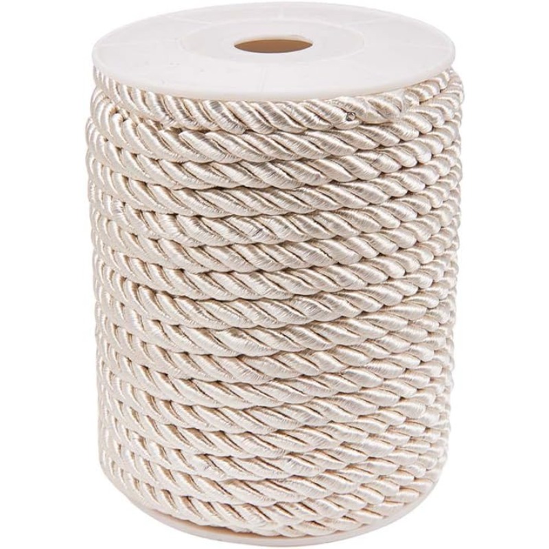 About 50 Feet Craft Nylon Rope - Cord Trim Twisted ulasan dan harga