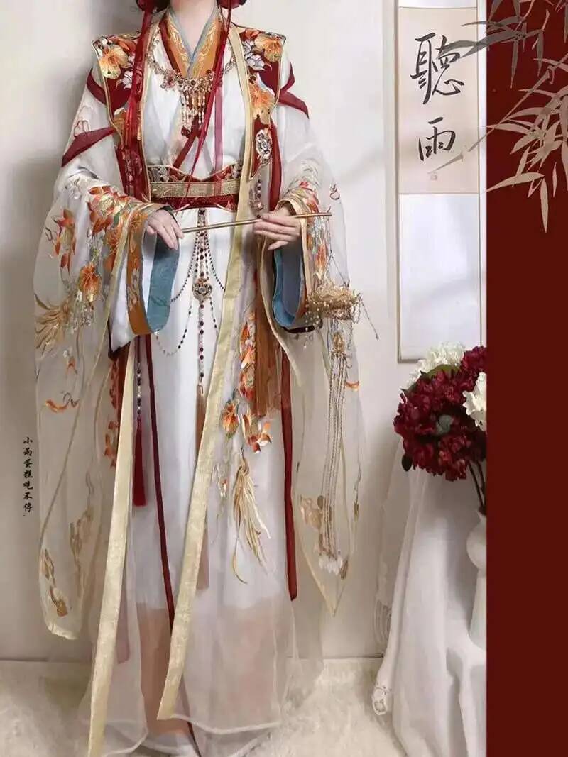 Ming Dynasty Hanfu Embroidery  - Embroidery Craft ulasan dan harga